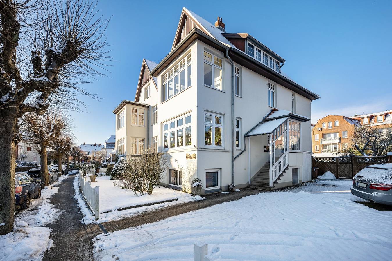 Ganze Wohnung, Ferienwohnung 'Haus Übersee Wohnung Sansibar' mit Gemeinschaftsgarten und Wlan in Travemünde, Lübeck