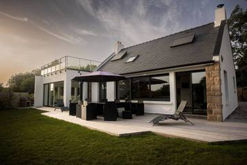 Maison De Vacances pour 8 Personnes dans Trébeurden, Région de Lannion, Photo 3