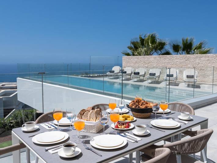 Ferienhaus für 8 Personen, mit Meerblick und Garten sowie Pool auf den Kanaren - 3