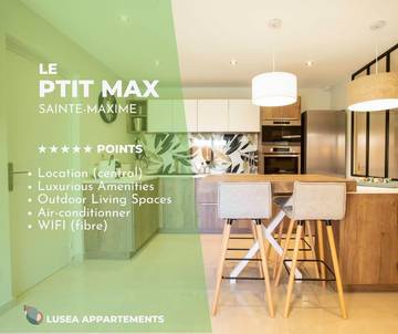 Gîte pour 4 personnes, avec jardin dans Office de Tourisme Sainte Maxime