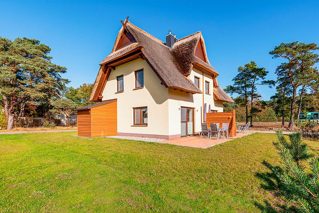 D 028.037 - Haushälfte Zierenberg, Käptn´s Gass in Zirchow, Usedom