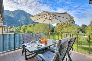 Ferienwohnung für 4 Personen, mit Terrasse, mit Haustier in Gemeinde Porlezza