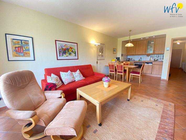Ferienwohnung für 2 Personen, mit Garten und Terrasse, mit Haustier auf Borkum - 4