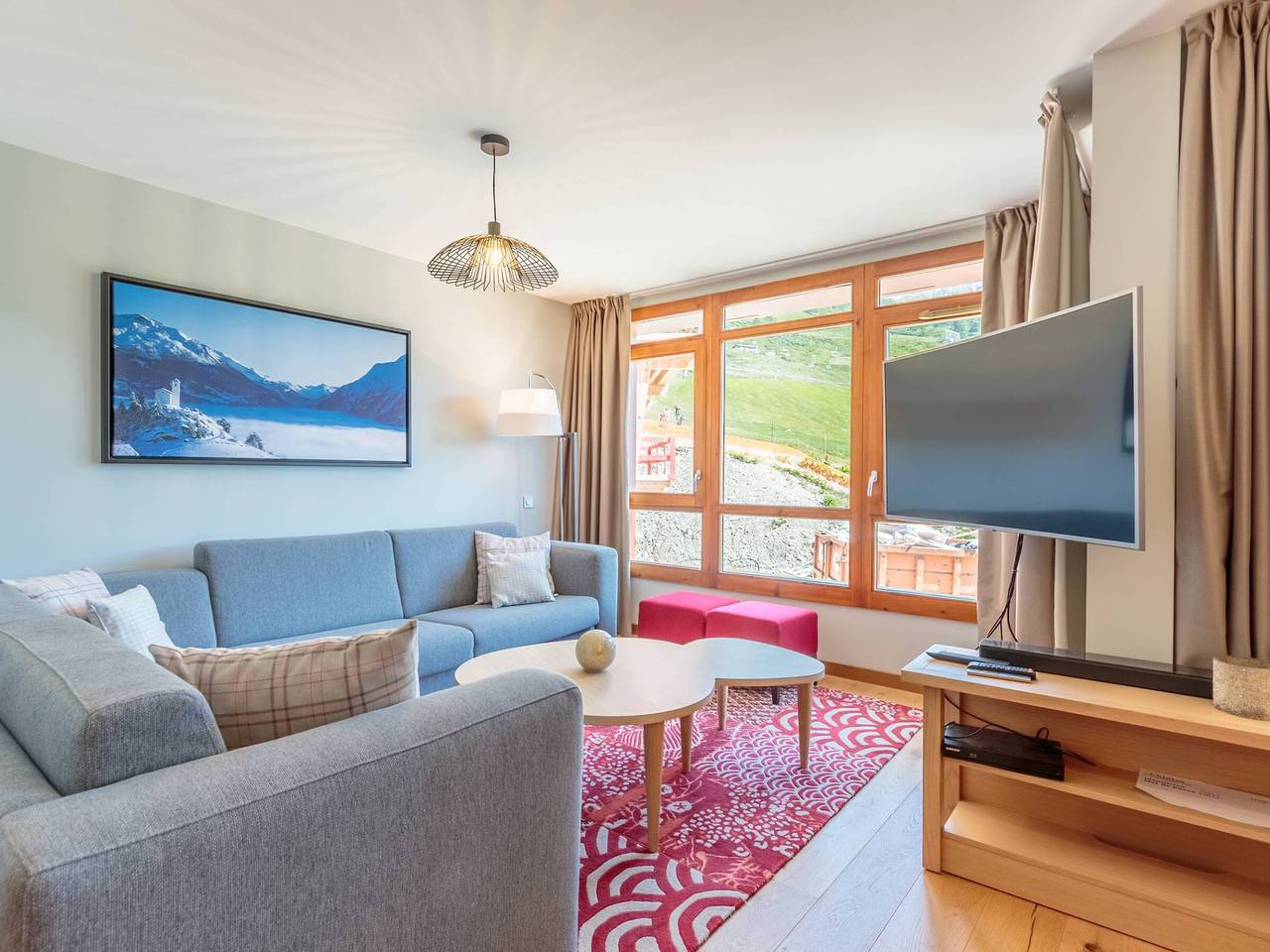 Geheel appartement, Superb apartment in Arcs 1800, 7 beds, pool, spa, gym, parking, ski-in/ski-out in Arc 1800, Bourg-Saint-Maurice