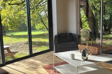 Location de vacances pour 4 personnes, avec piscine à Doissat