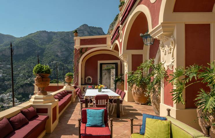 Villa für 9 Personen, mit Whirlpool und Sauna sowie Garten in Positano - 4