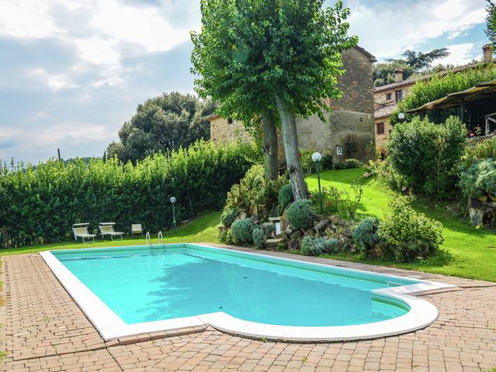 Ferienhaus für 2 Personen, mit Garten und Pool in Umbrien