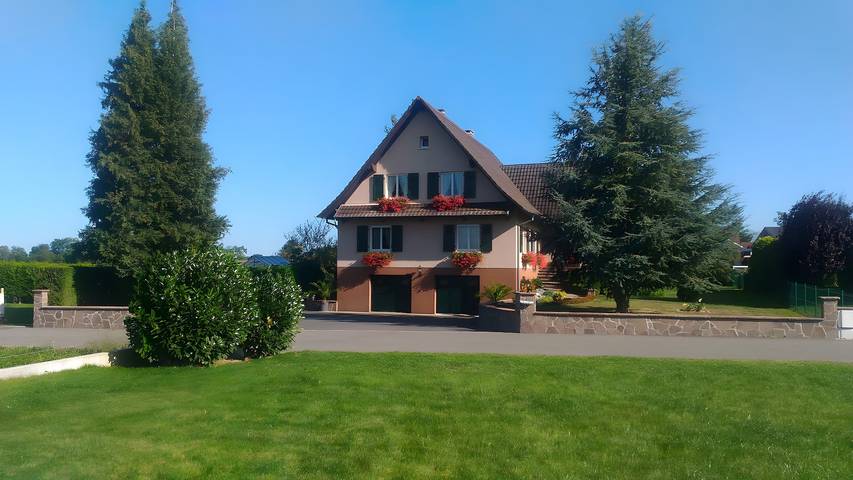 Ferienwohnung für 5 Personen, mit Garten, mit Haustier