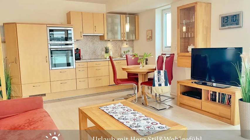 Loft voor 4 personen, met balkon in Dorum