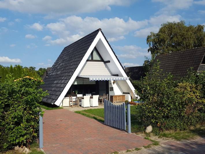 Ferienhaus für 4 Personen, mit Garten