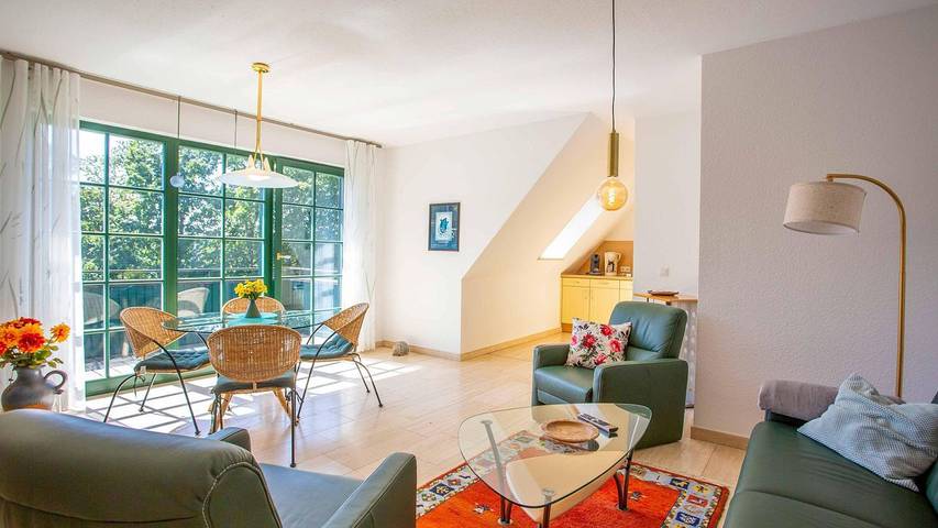 Ferienwohnung für 4 Personen, mit Balkon in Klink