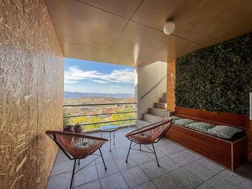 Gîte pour 4 personnes, avec vue et balcon dans Torre de Moncorvo