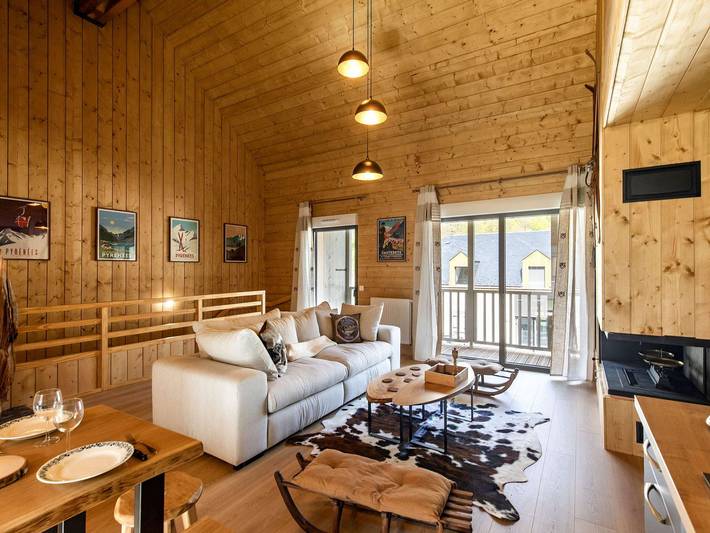 Appartement de vacances pour 6 personnes, avec Balcon et Jardin