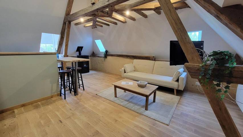 Appartement de vacances pour 4 personnes, avec sauna ainsi que jacuzzi et jardin