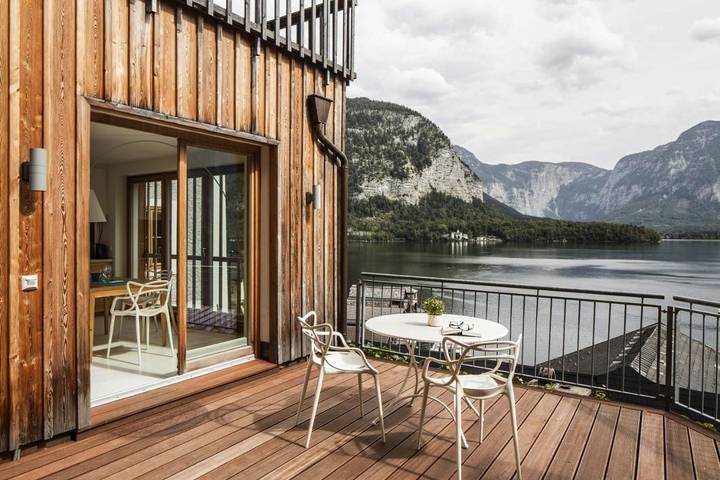 Ferienhaus für 4 Personen, mit Balkon und Whirlpool sowie Terrasse und Garten in Hallstatt - 2