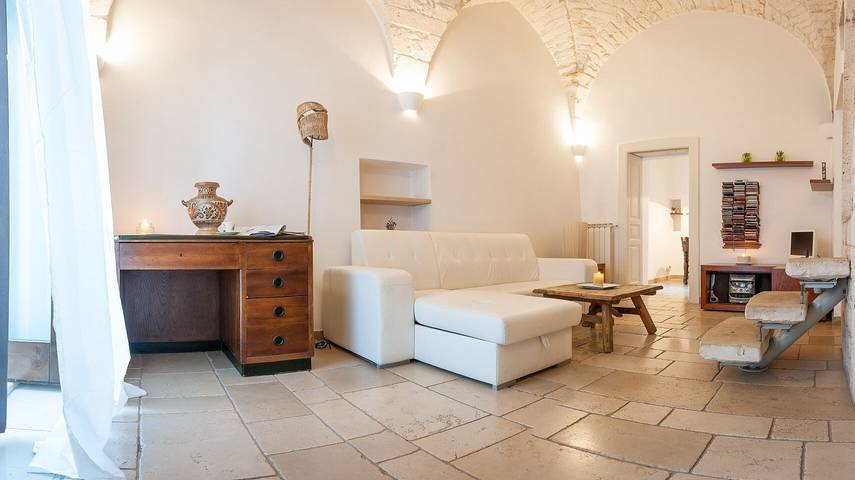 Apartamento para 4 personas, con balcón, Se admiten mascotas en Ostuni