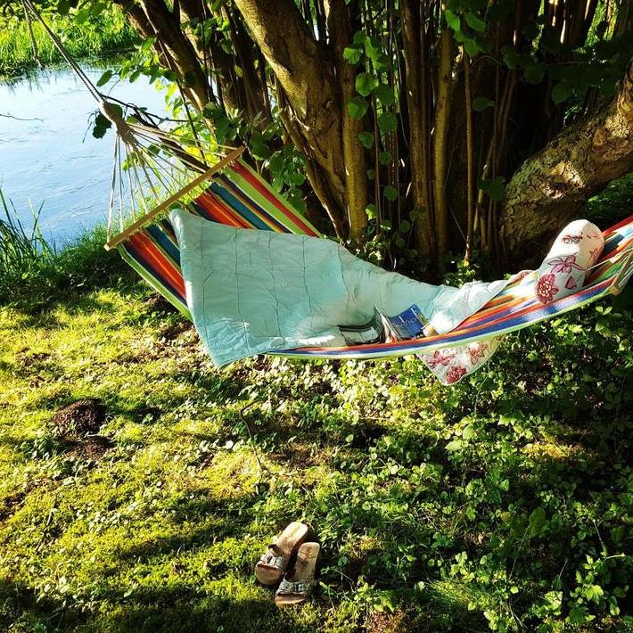 Ferienwohnung für 2 Personen, mit Terrasse und Garten sowie Sauna und Ausblick in Flintbek