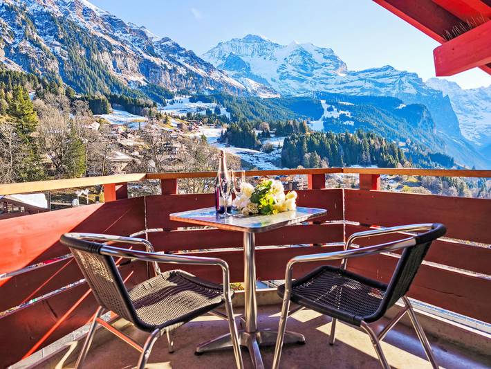 Gîte pour 4 personnes, avec balcon à Lauterbrunnen - 2