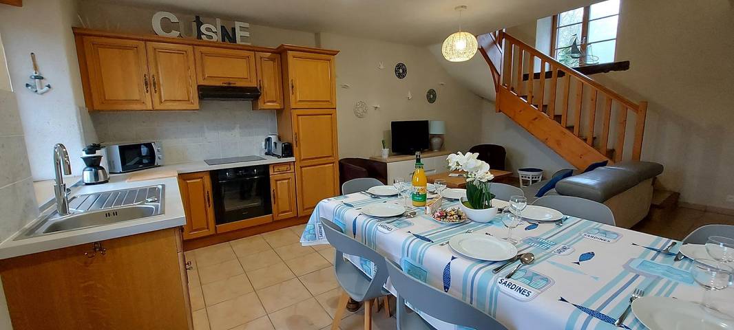 Gîte pour 7 personnes, avec jardin à Saint-Méloir-des-Ondes - 3