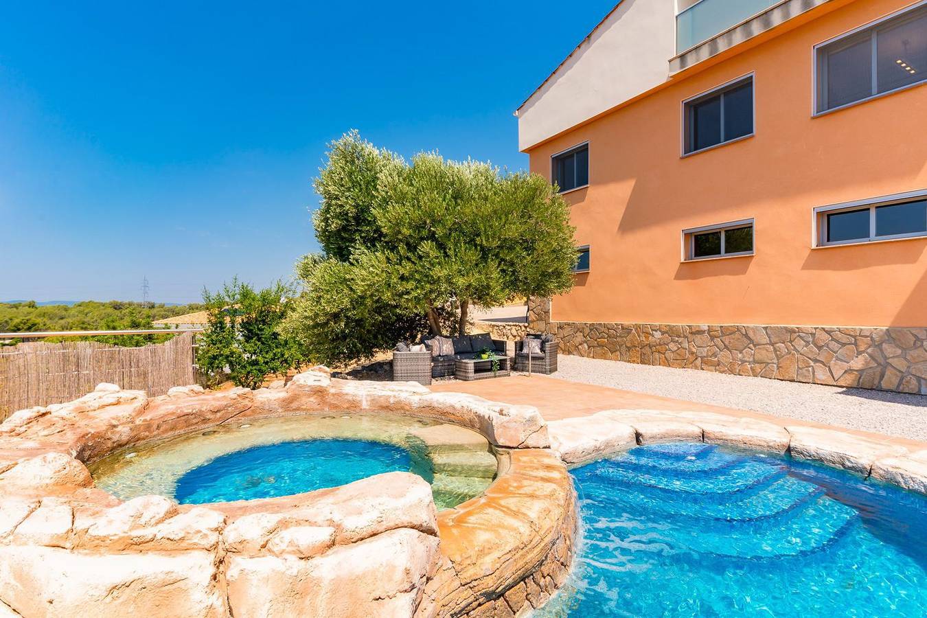 Chalet para 9 personas con piscina in Olivella, Garraf