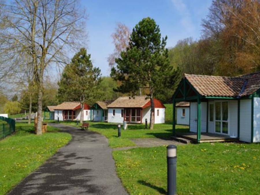 Camping les Lupins - Chalet 6 persons - 2 bedrooms in Seppois-le-Bas, Altkirch region