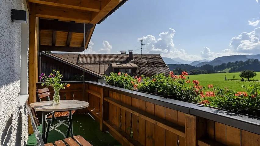 Ferienhaus für 4 Personen, mit Balkon und Garten sowie Sauna in Oberstdorf - 3