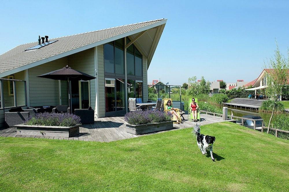 Villa am Wasser in den Niederlanden in Kortgene, Niederländische Nordsee