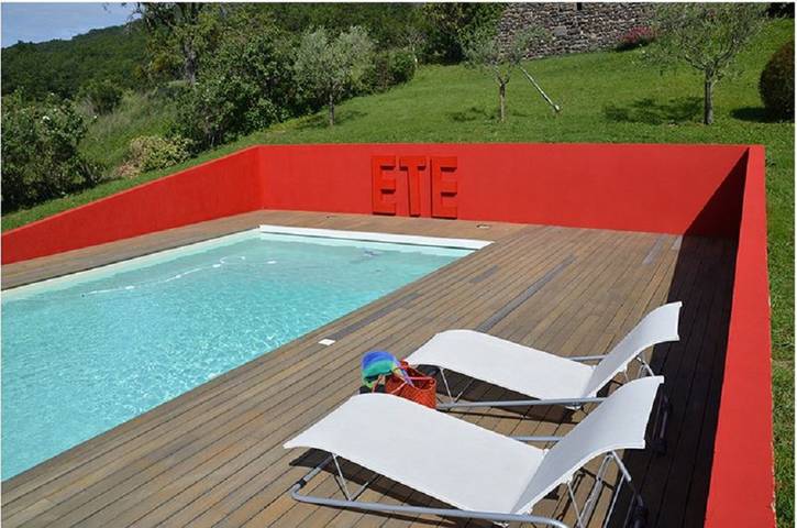 Location de vacances pour 11 personnes, avec piscine et jardin à Saint-Lager-Bressac - 4