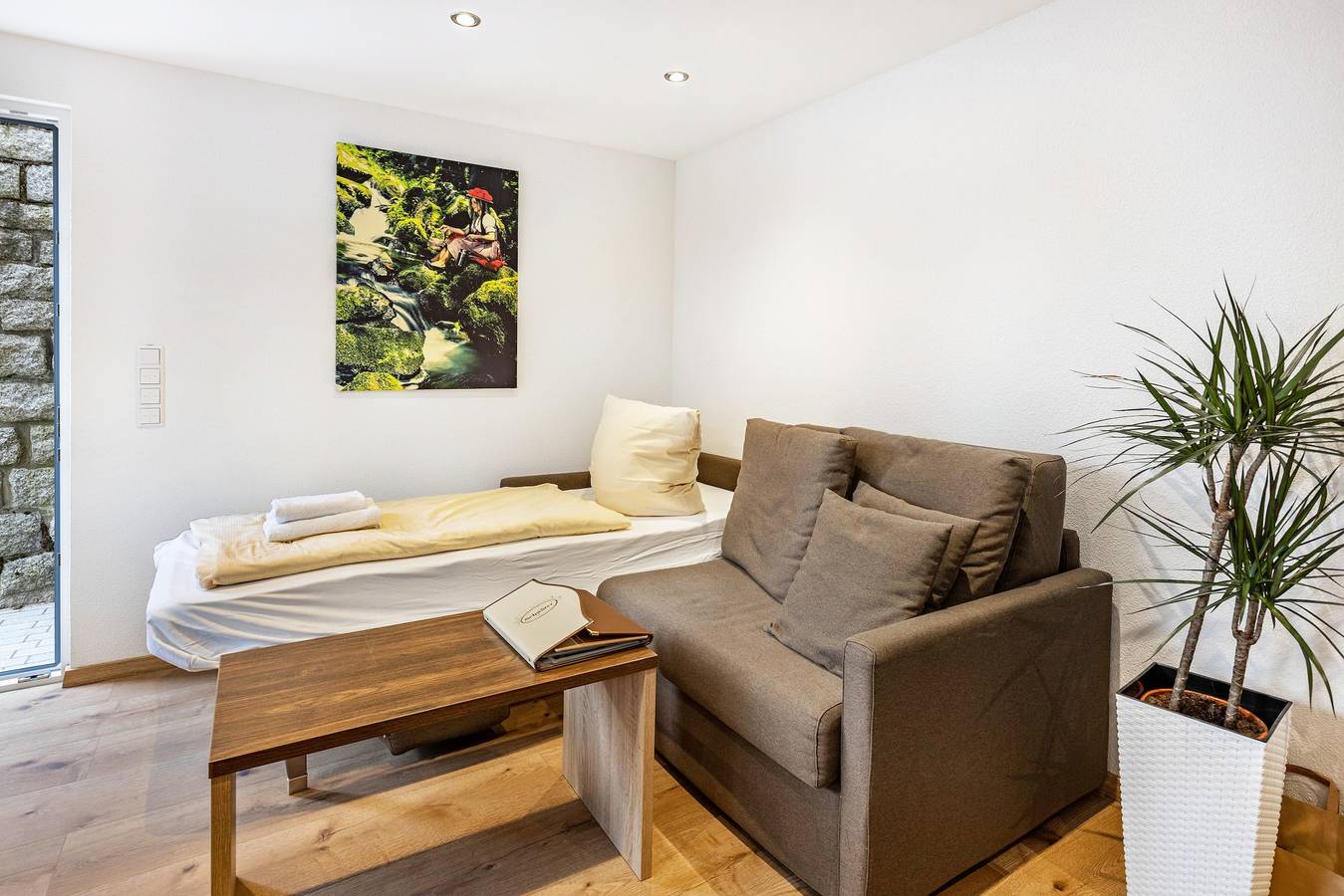 Ganze Wohnung, Ferienwohnung 'Appartement Erdgeschoss' mit Bergblick, privater Terrasse und Wi-Fi in Lenzkirch, Südschwarzwald