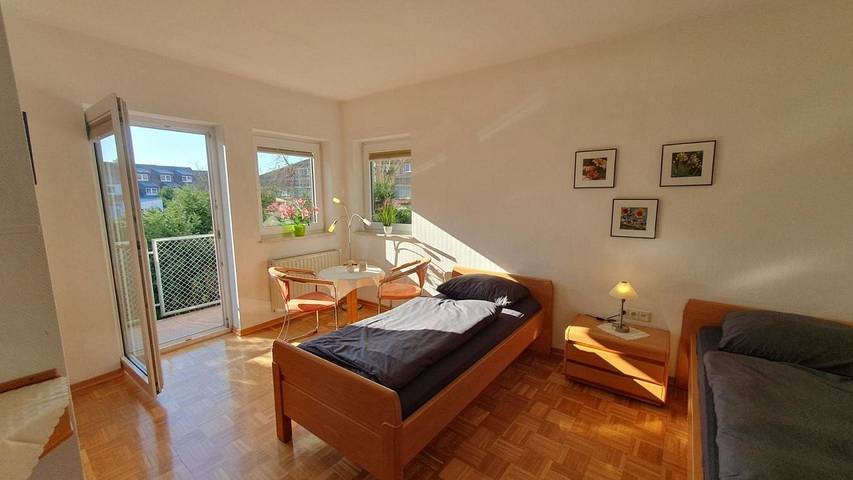 Ferienwohnung für 2 Personen, mit Balkon in Zwingenberg