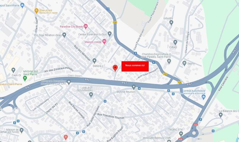 Camping pour 2 personnes, avec vue et terrasse sur l' Île de la Réunion - 3