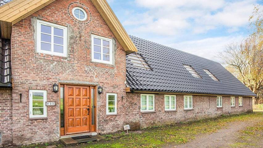 Ferienhaus für 11 Personen, mit Garten in Højer