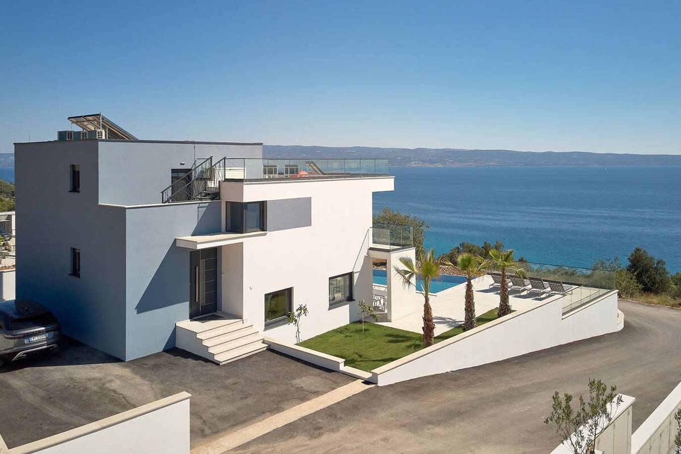 Villa für 10 Personen mit Terrasse in Podstrana, Split-Dalmatien