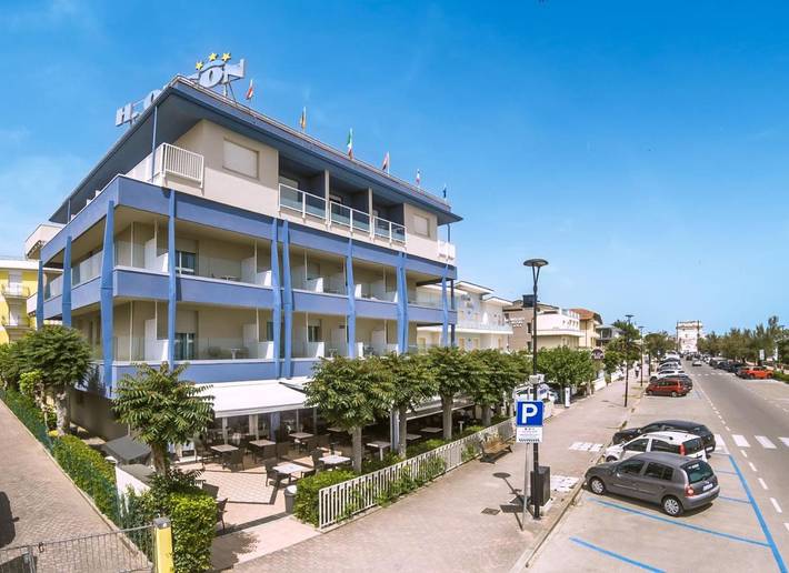 Hotel für 4 Personen, mit Garten, mit Haustier in Cervia