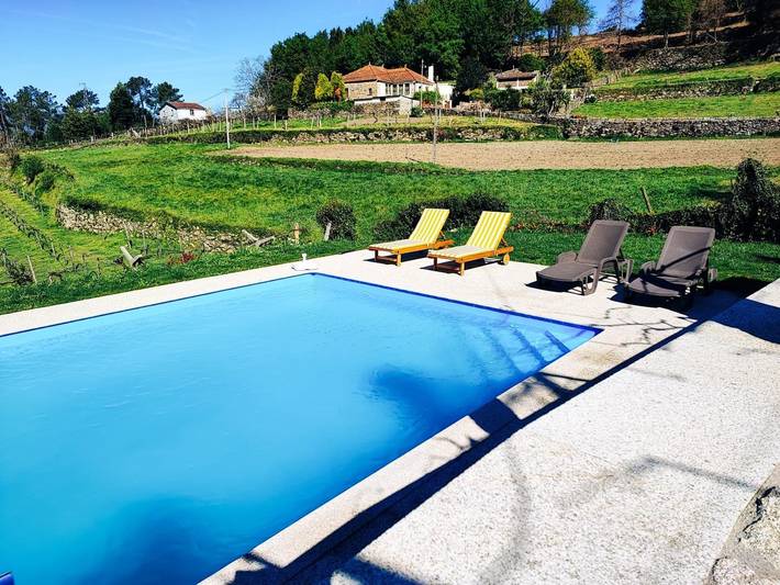 Casa rural para 10 personas, con piscina y jardín en Melgaço - 2