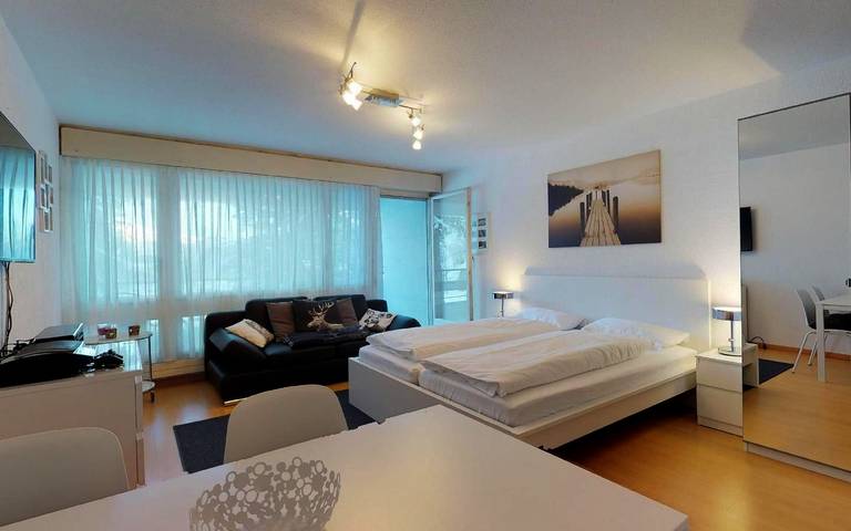 Ferienwohnung für 2 Personen, mit Ausblick und Balkon in St. Moritz - 4