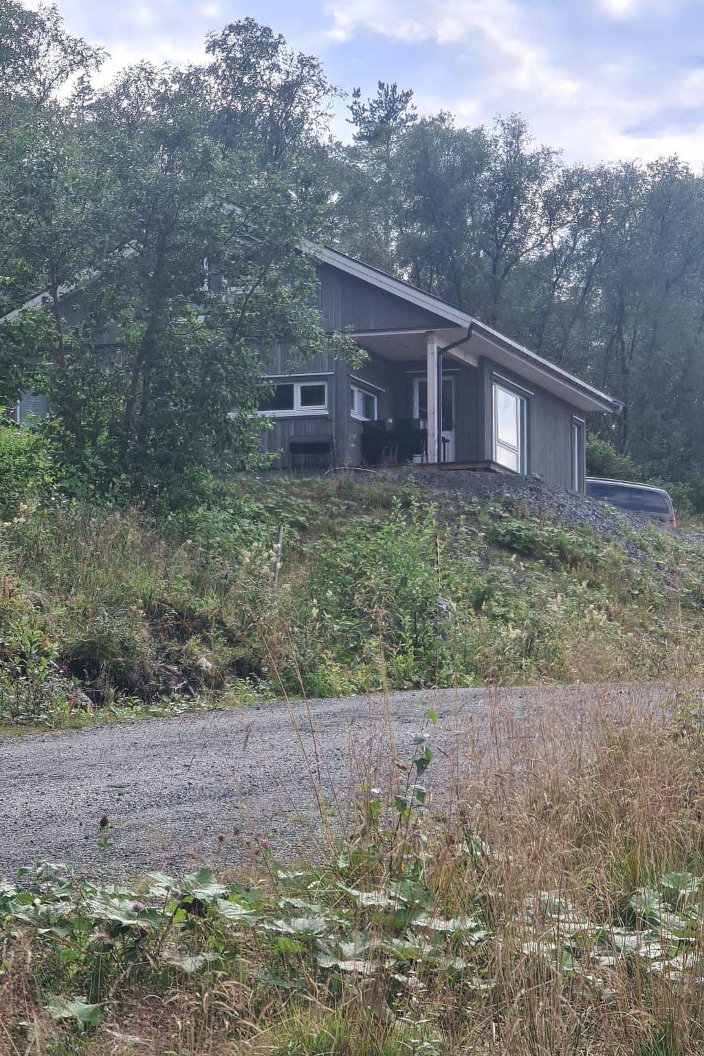 Blockhaus am Fjord in Gjemnes, Nördliches Fjordnorwegen