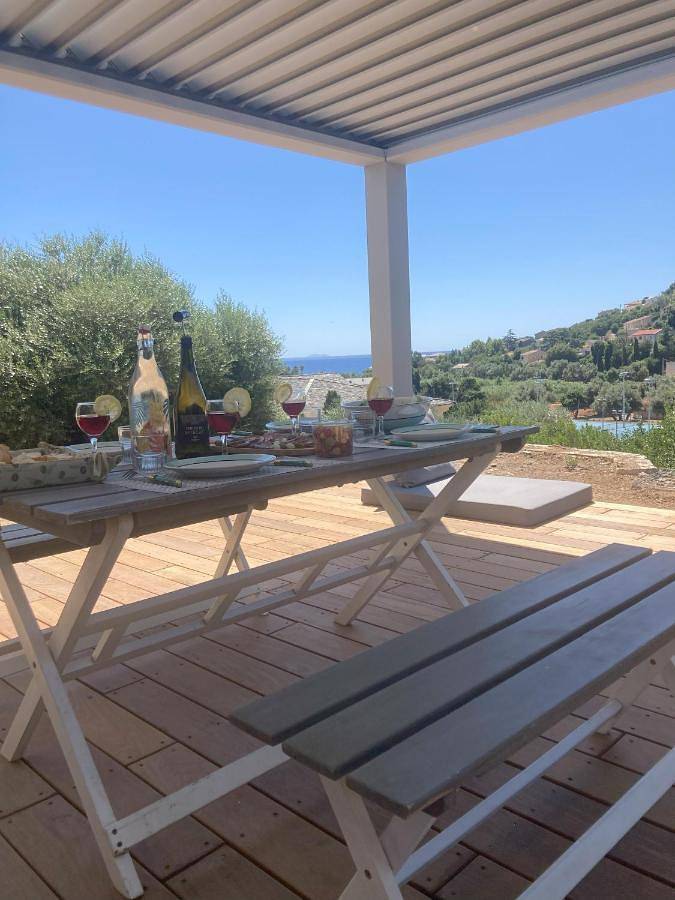 Appartement de vacances pour 6 personnes, avec vue et jardin