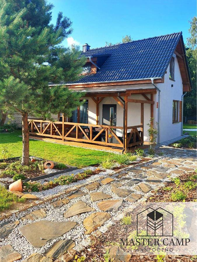 Ferienhaus für 6 Personen, mit Garten und Whirlpool sowie Sauna