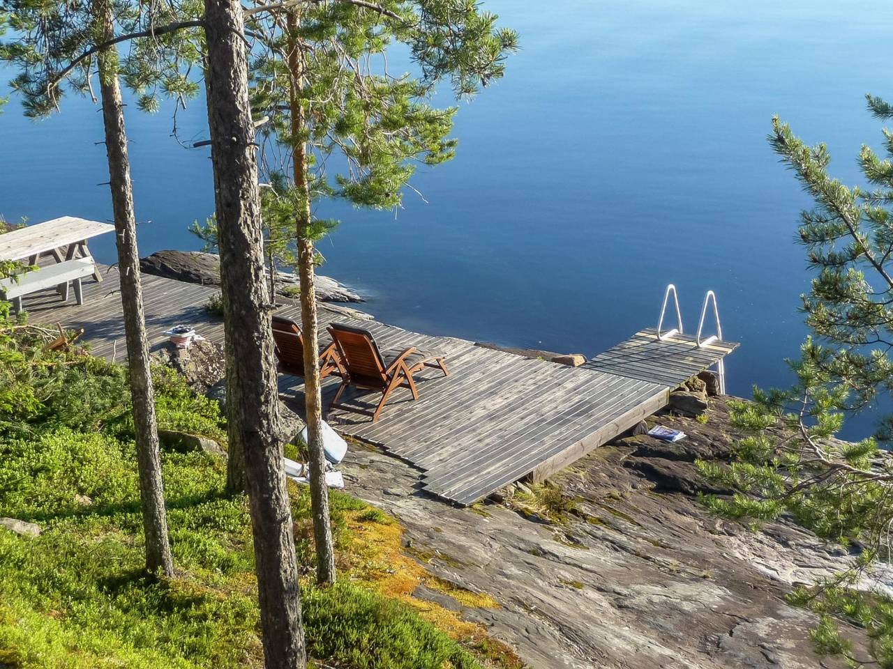 Keskikallio, nuasjärvi in Nuasjärvi