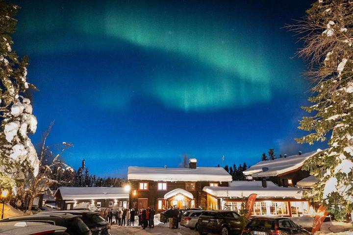 Hotell för 2 Personer, med trädgård samt bastu och terass, med husdjur i Sälen