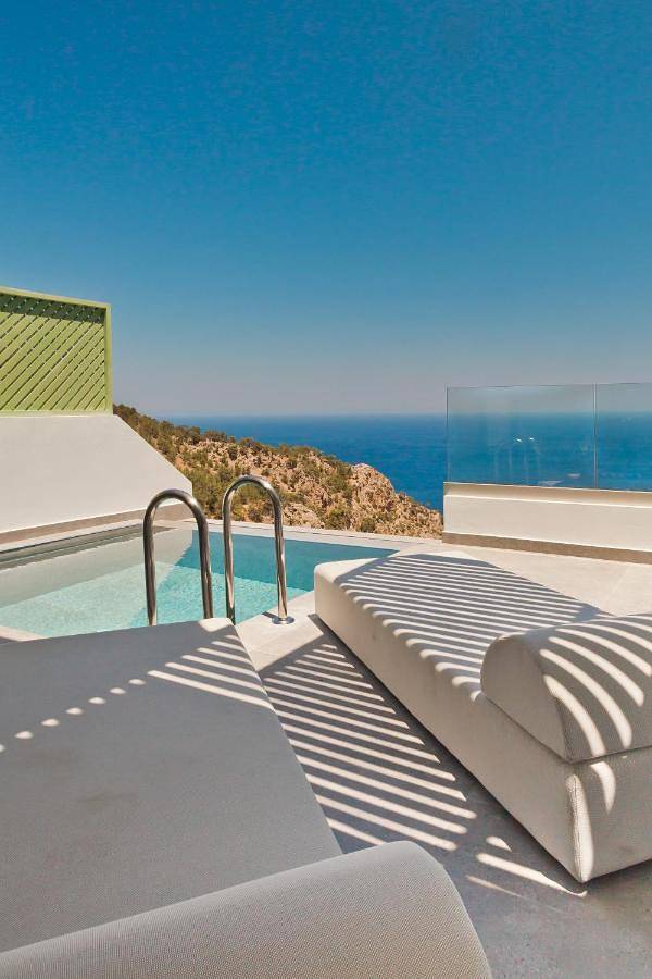 Villa für 4 Personen, mit Pool und Garten sowie Ausblick, kinderfreundlich auf Karpathos
