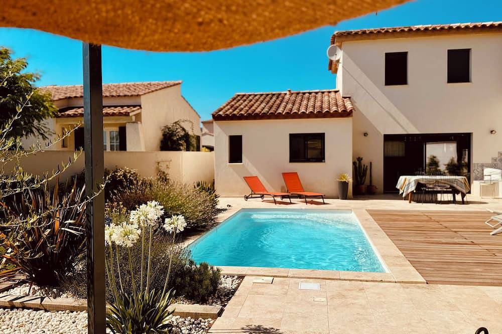 Villa / Piscine - calme - 2 chambres - 4 personnes - vue Sainte Victoire in Pourrières, Région de Brignoles