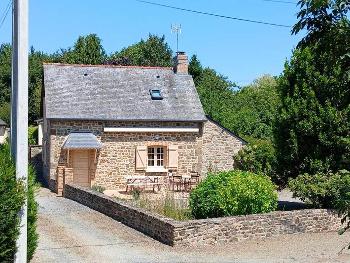Maison de vacances pour 4 personnes, avec jardin et vue