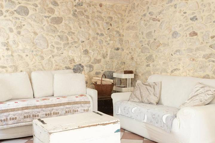 Gîte pour 6 personnes, avec jardin et vue dans Pedemonte
