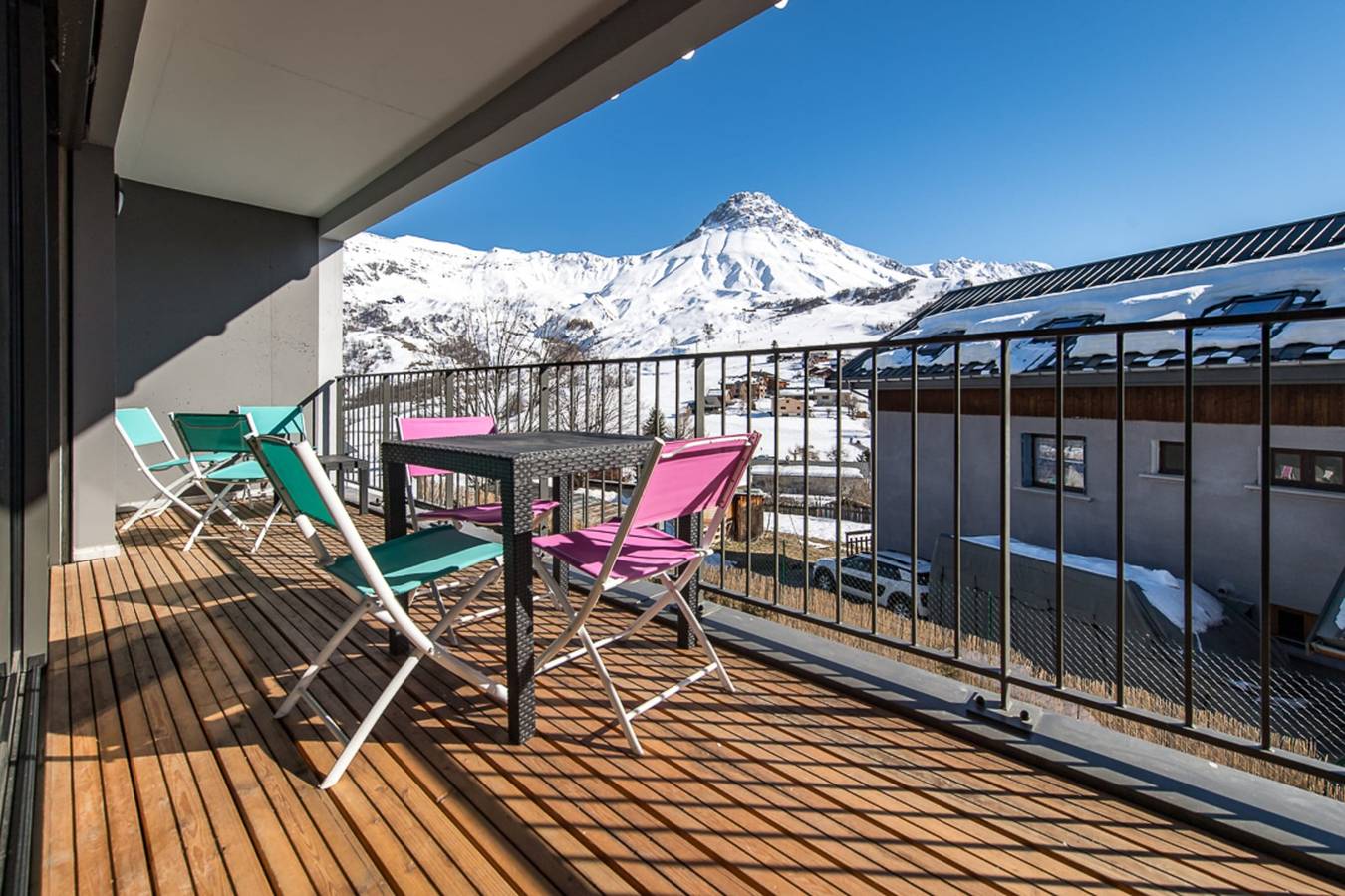 Apartamento entero, Nuevo☆☆☆Tríplex| Cerca de las Pistas |Balcón&Vista in Albiez-Montrond, Región de Saint-Jean-de-Maurienne