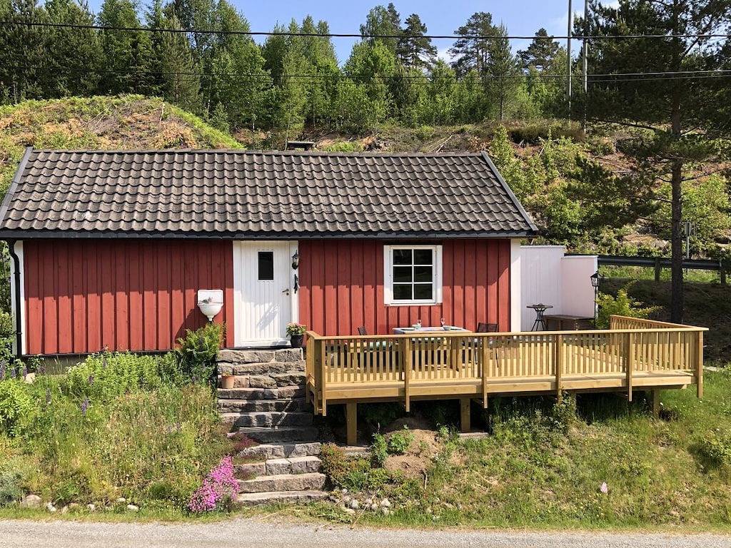 Ferienhaus in Gjerstad mit Schwimmbecken in Gjerstad