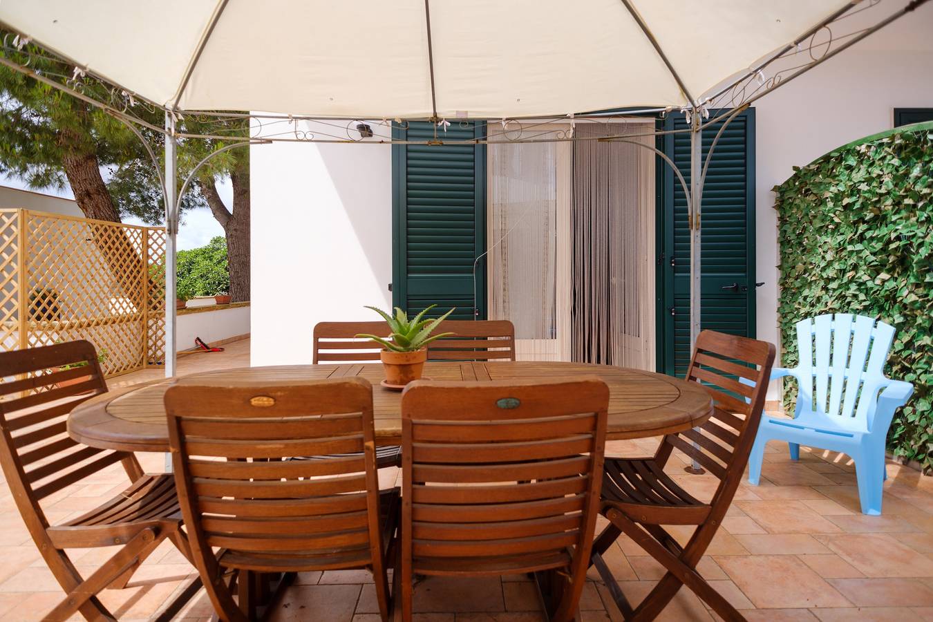 Appartamento intero, Appartamento per vacanze 'Villetta del Salento 1' con giardino e aria condizionata in Racale, Golfo di Taranto