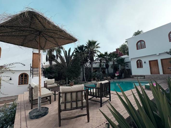 Riad pour 2 personnes, avec jardin et piscine