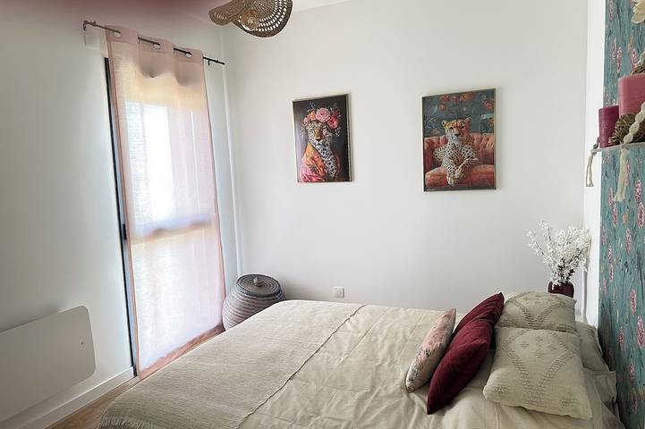 Appartement entier, Duplex 80m2, Le Refuge du Léman, lac et montagnes, pour 6 personnes in Douvaine, Région de Thonon-les-Bains